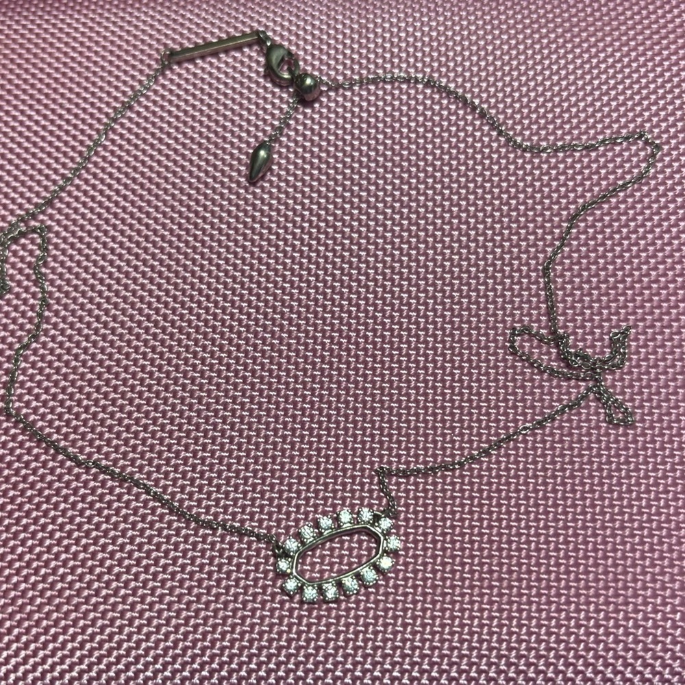 Kendra Scott open Elisa necklace